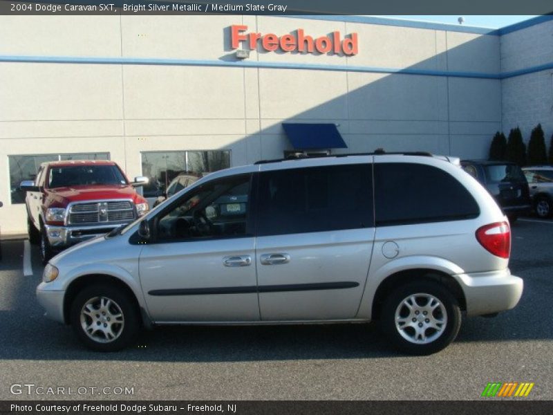 Bright Silver Metallic / Medium Slate Gray 2004 Dodge Caravan SXT