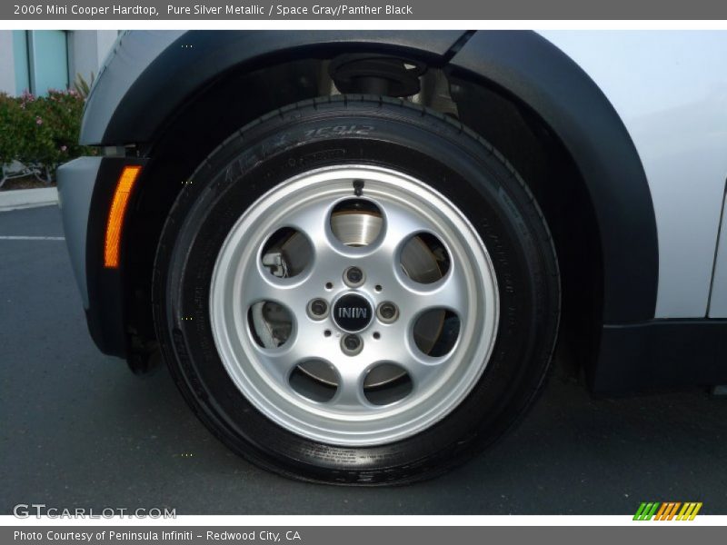 Pure Silver Metallic / Space Gray/Panther Black 2006 Mini Cooper Hardtop