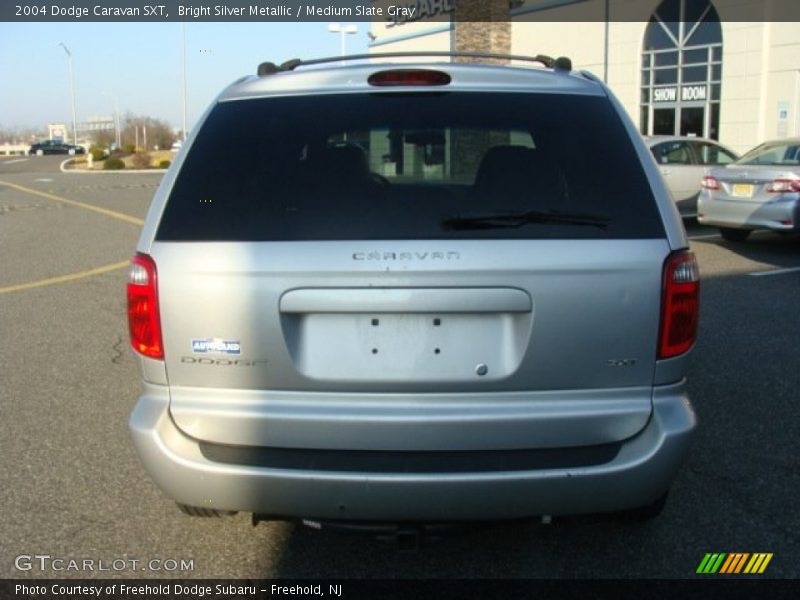 Bright Silver Metallic / Medium Slate Gray 2004 Dodge Caravan SXT