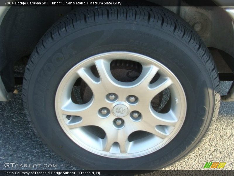 Bright Silver Metallic / Medium Slate Gray 2004 Dodge Caravan SXT