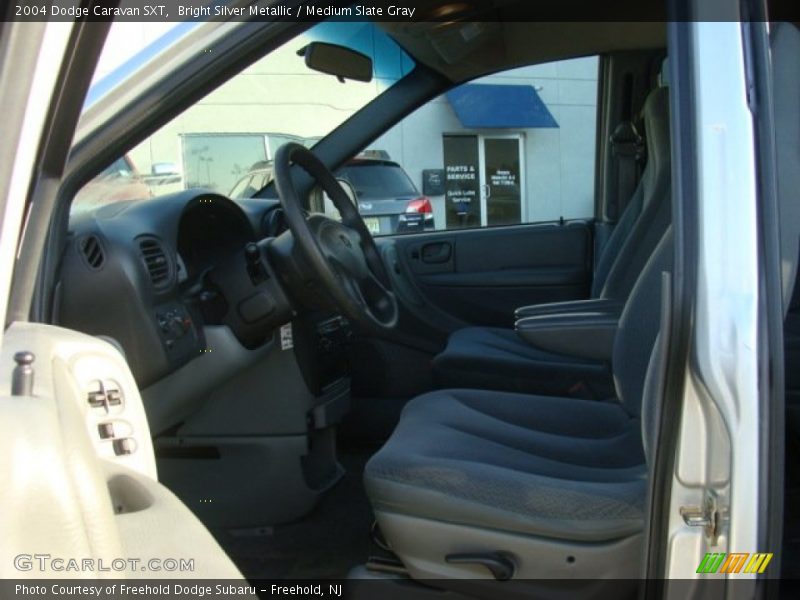 Bright Silver Metallic / Medium Slate Gray 2004 Dodge Caravan SXT