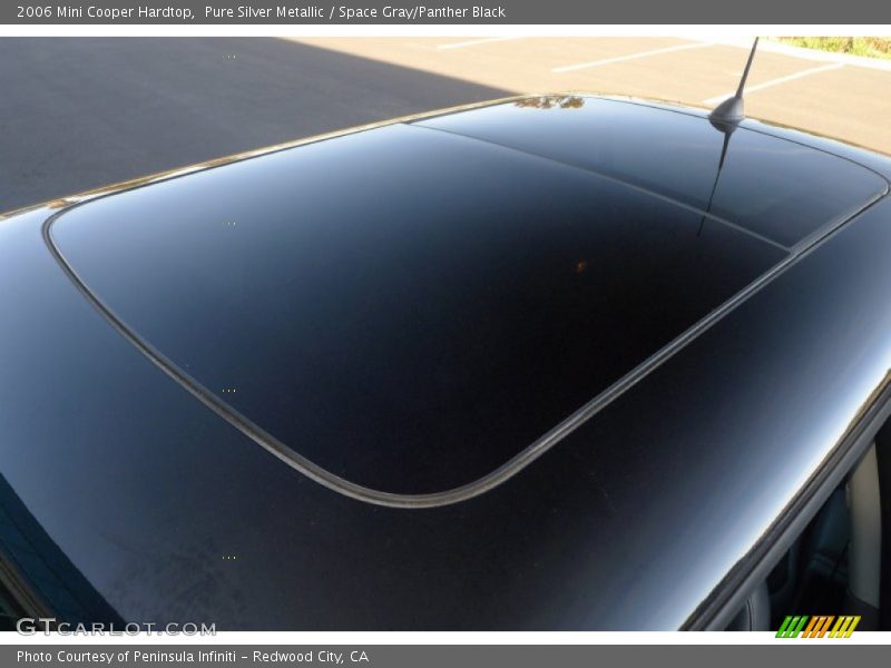 Pure Silver Metallic / Space Gray/Panther Black 2006 Mini Cooper Hardtop