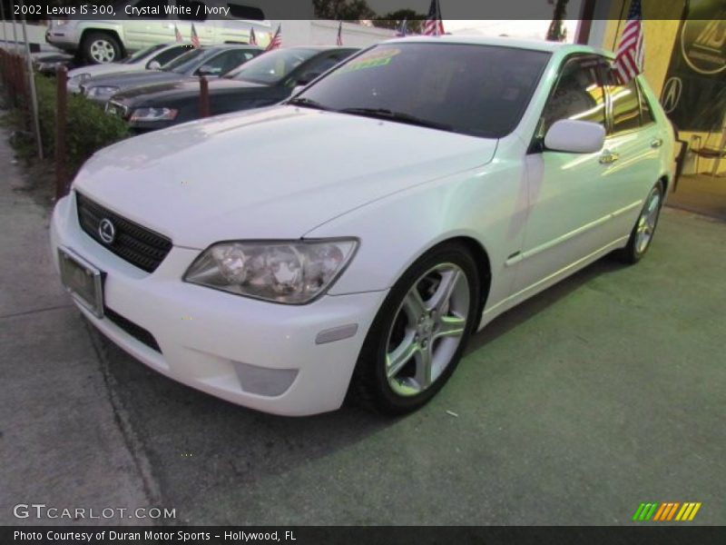Crystal White / Ivory 2002 Lexus IS 300