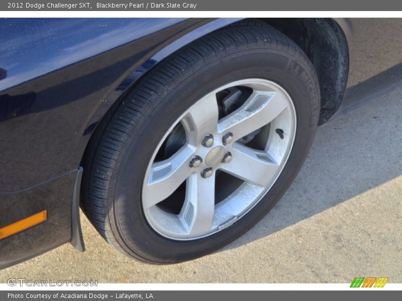 Blackberry Pearl / Dark Slate Gray 2012 Dodge Challenger SXT