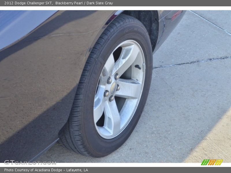 Blackberry Pearl / Dark Slate Gray 2012 Dodge Challenger SXT