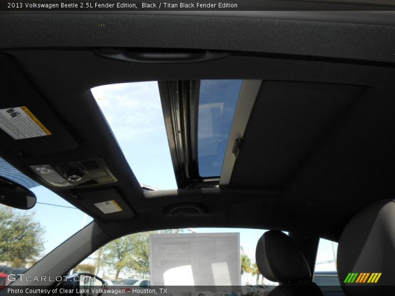 Black / Titan Black Fender Edition 2013 Volkswagen Beetle 2.5L Fender Edition