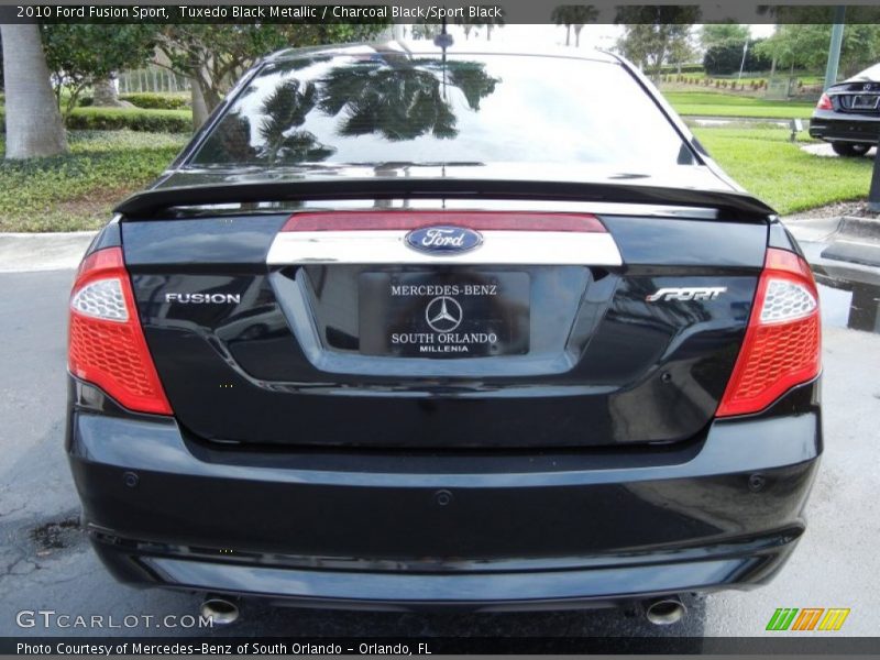 Tuxedo Black Metallic / Charcoal Black/Sport Black 2010 Ford Fusion Sport