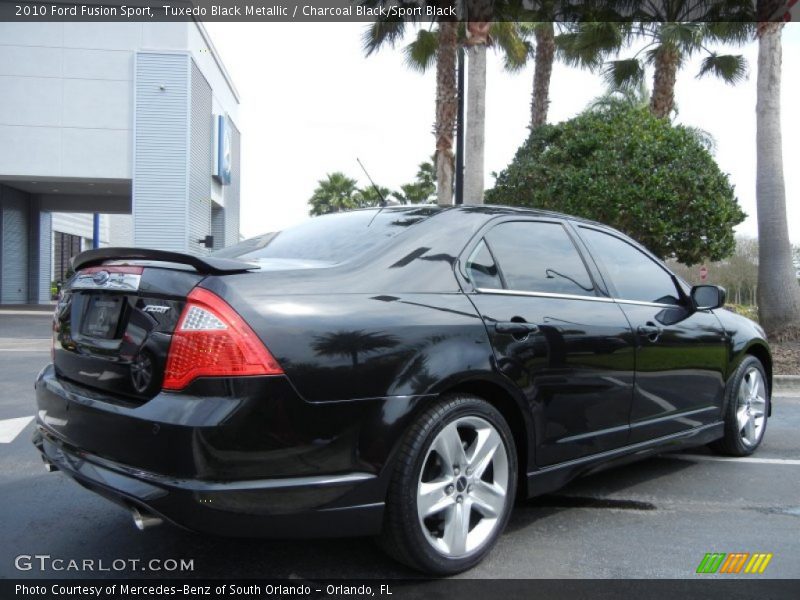 Tuxedo Black Metallic / Charcoal Black/Sport Black 2010 Ford Fusion Sport