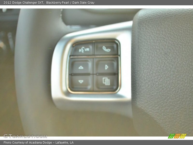 Blackberry Pearl / Dark Slate Gray 2012 Dodge Challenger SXT