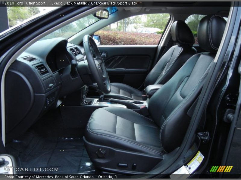  2010 Fusion Sport Charcoal Black/Sport Black Interior