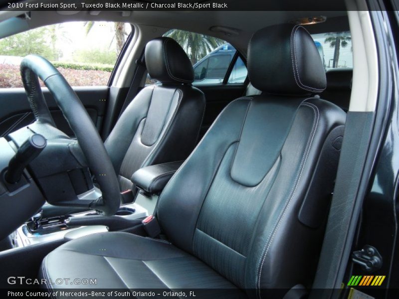 Front Seat of 2010 Fusion Sport