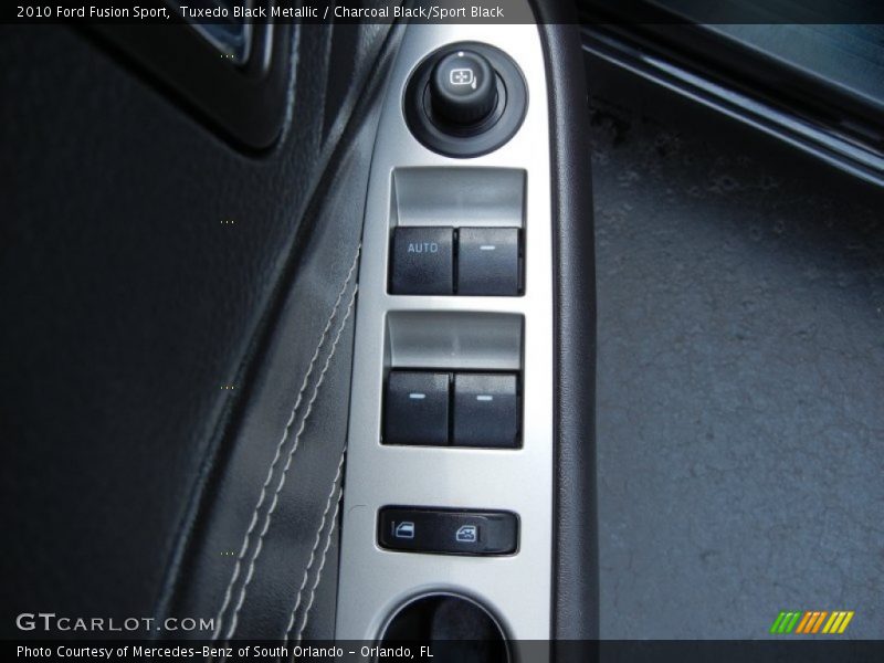Controls of 2010 Fusion Sport