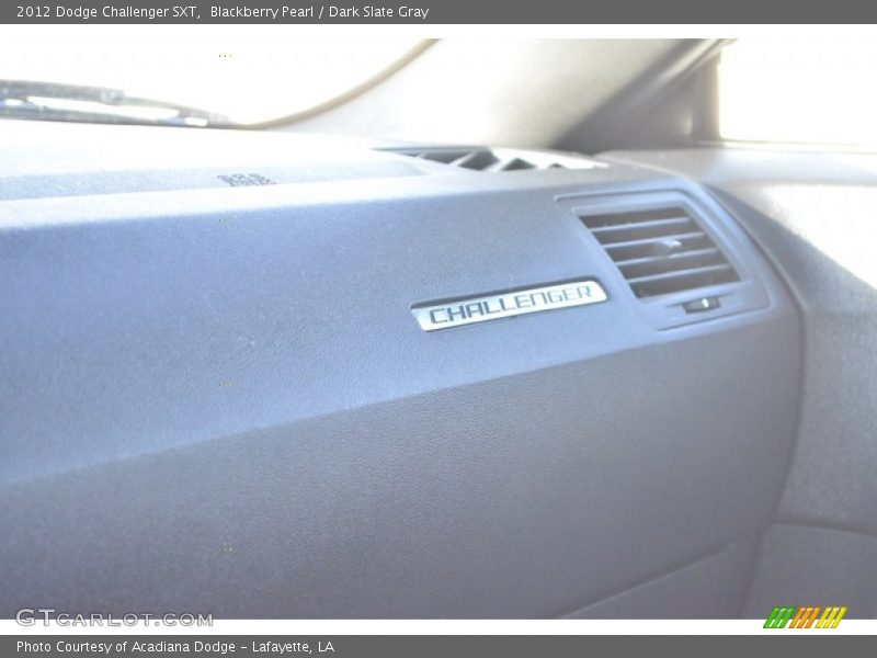 Blackberry Pearl / Dark Slate Gray 2012 Dodge Challenger SXT