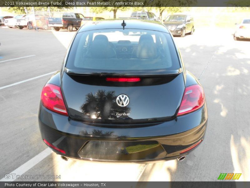 Deep Black Pearl Metallic / Anthracite Black 2013 Volkswagen Beetle Turbo