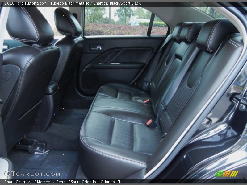 Rear Seat of 2010 Fusion Sport