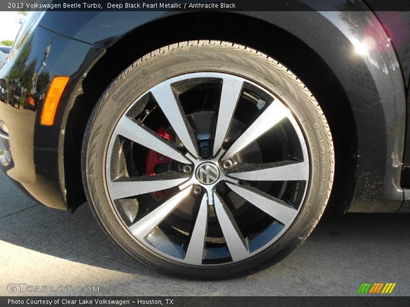 Deep Black Pearl Metallic / Anthracite Black 2013 Volkswagen Beetle Turbo