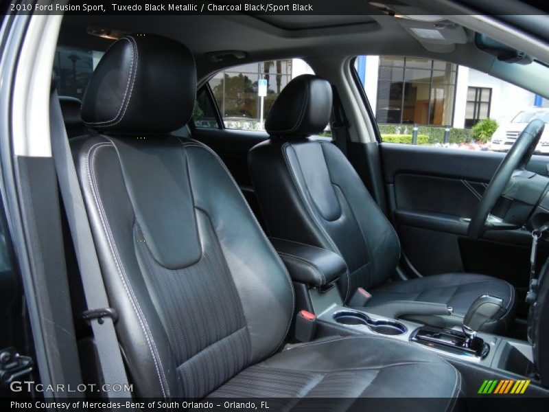 Front Seat of 2010 Fusion Sport