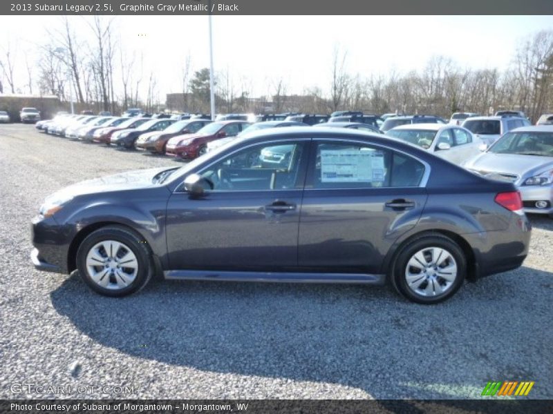 Graphite Gray Metallic / Black 2013 Subaru Legacy 2.5i
