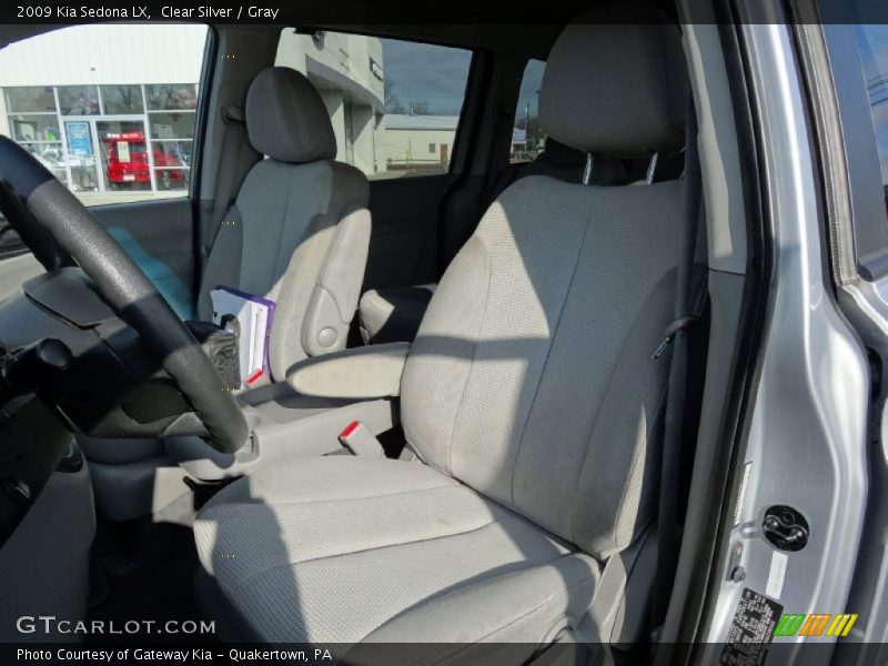 Clear Silver / Gray 2009 Kia Sedona LX