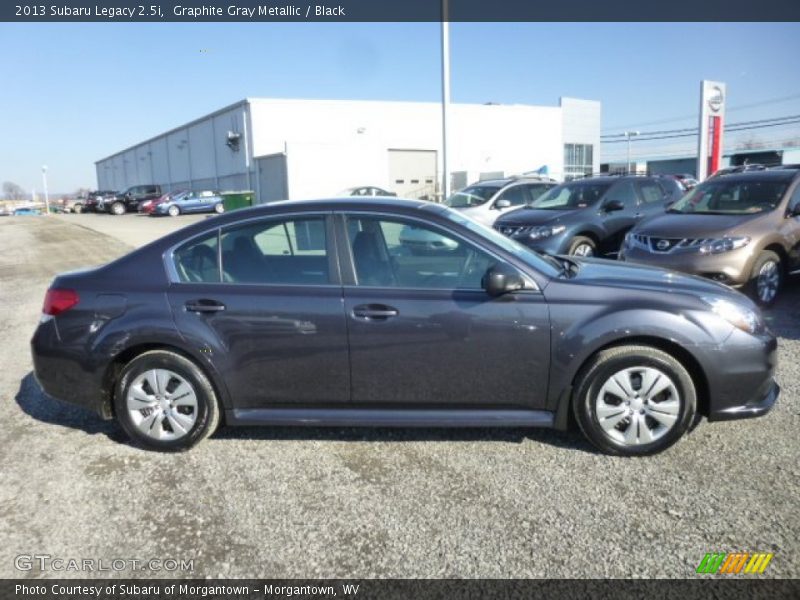 Graphite Gray Metallic / Black 2013 Subaru Legacy 2.5i