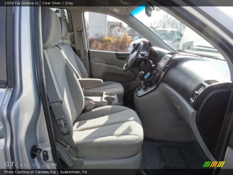 Clear Silver / Gray 2009 Kia Sedona LX