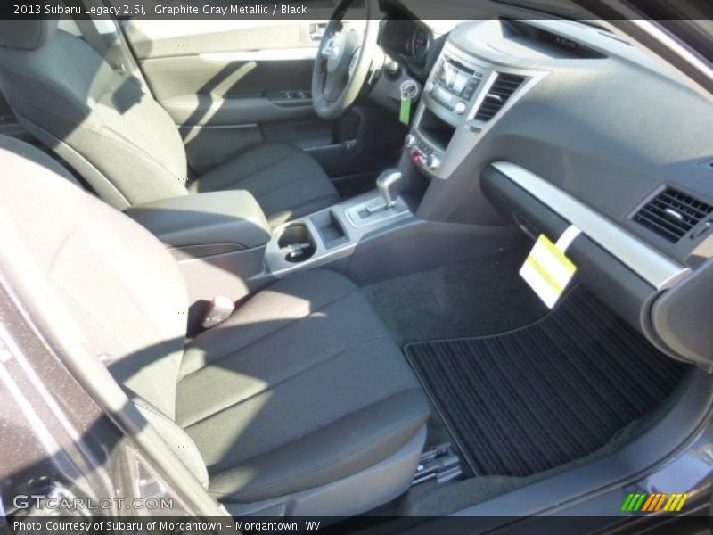 Graphite Gray Metallic / Black 2013 Subaru Legacy 2.5i