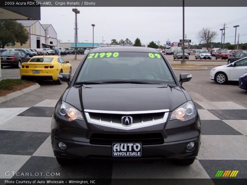 Grigio Metallic / Ebony 2009 Acura RDX SH-AWD