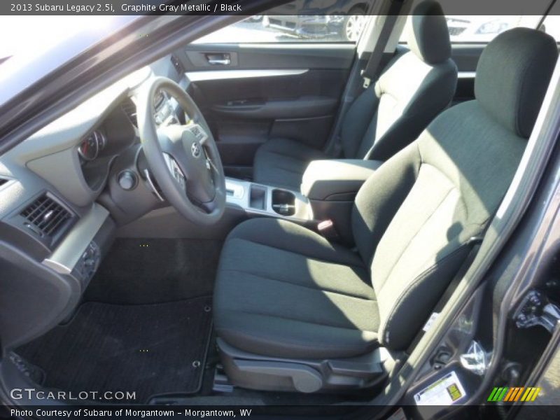 Graphite Gray Metallic / Black 2013 Subaru Legacy 2.5i