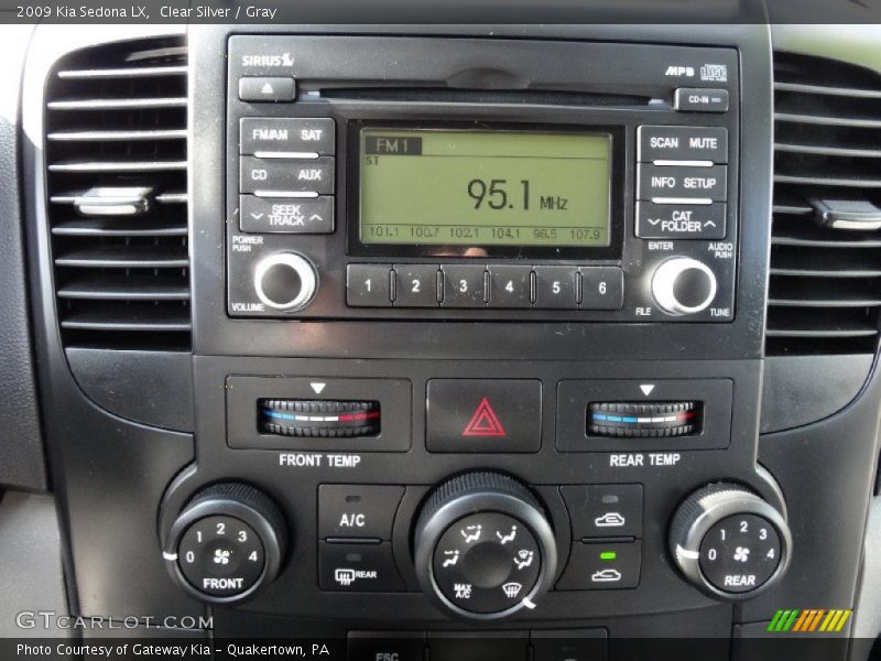 Controls of 2009 Sedona LX