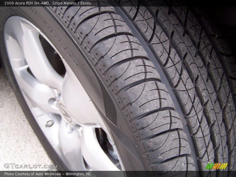 Grigio Metallic / Ebony 2009 Acura RDX SH-AWD