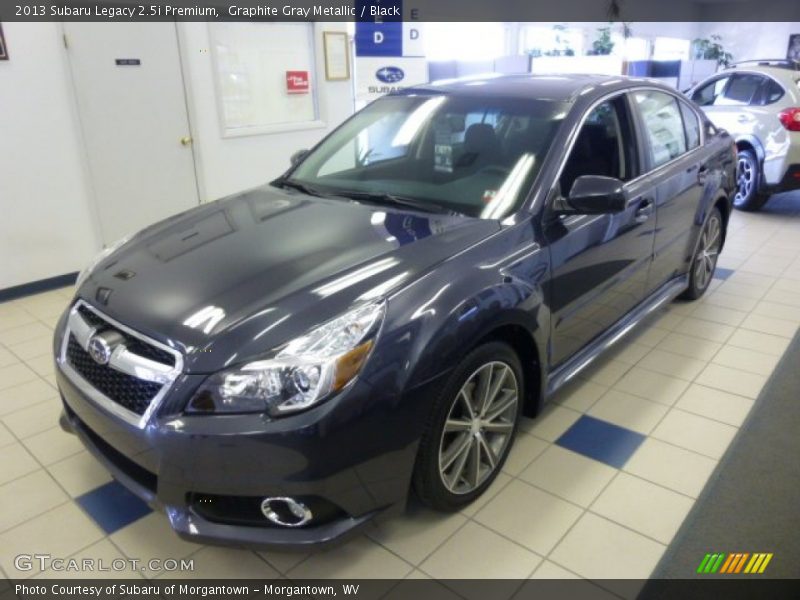 Graphite Gray Metallic / Black 2013 Subaru Legacy 2.5i Premium