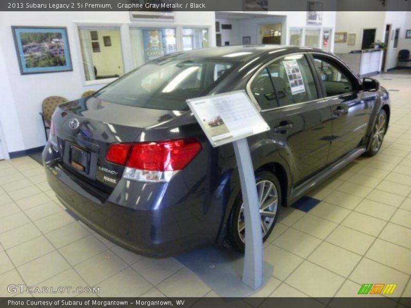 Graphite Gray Metallic / Black 2013 Subaru Legacy 2.5i Premium