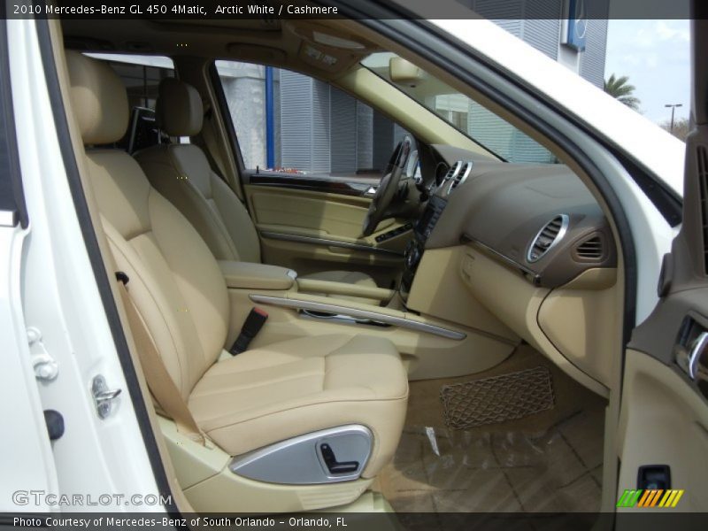 Arctic White / Cashmere 2010 Mercedes-Benz GL 450 4Matic