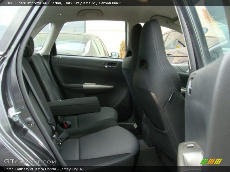 Dark Gray Metallic / Carbon Black 2008 Subaru Impreza WRX Sedan
