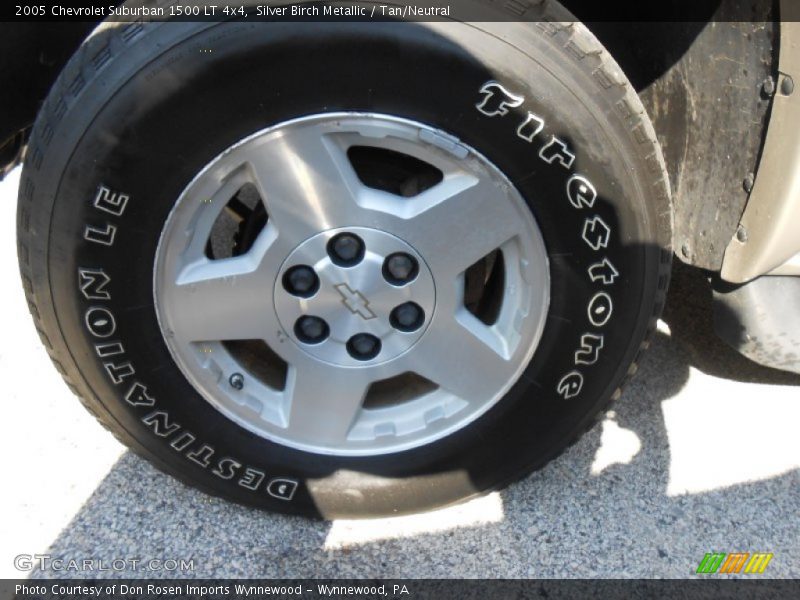  2005 Suburban 1500 LT 4x4 Wheel