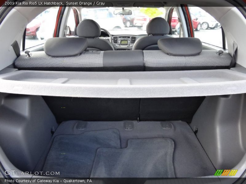  2009 Rio Rio5 LX Hatchback Trunk