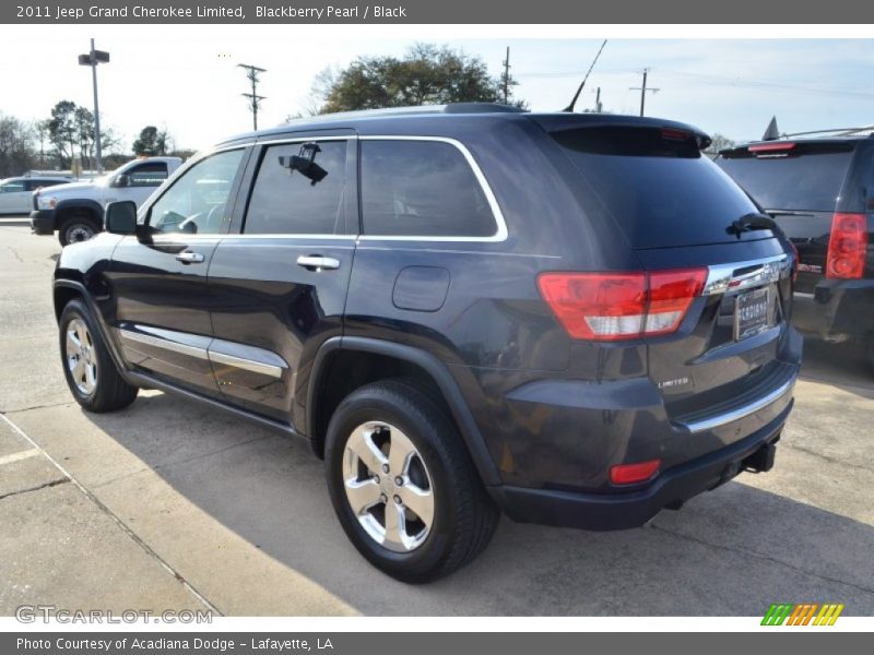 Blackberry Pearl / Black 2011 Jeep Grand Cherokee Limited