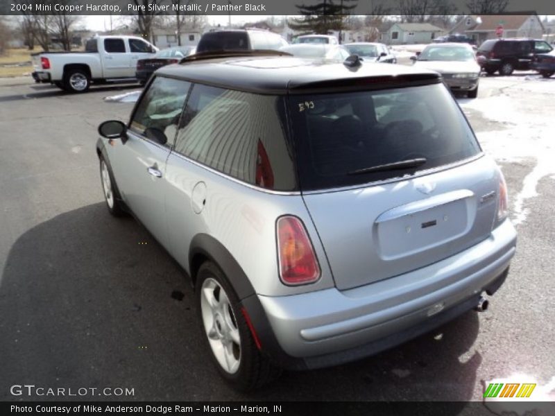 Pure Silver Metallic / Panther Black 2004 Mini Cooper Hardtop