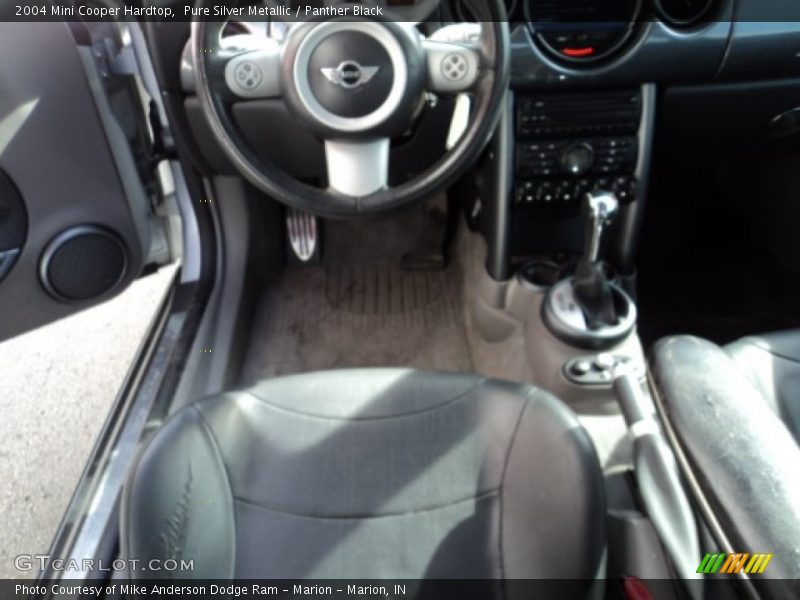 Pure Silver Metallic / Panther Black 2004 Mini Cooper Hardtop