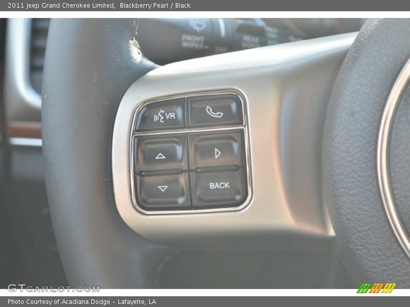 Blackberry Pearl / Black 2011 Jeep Grand Cherokee Limited