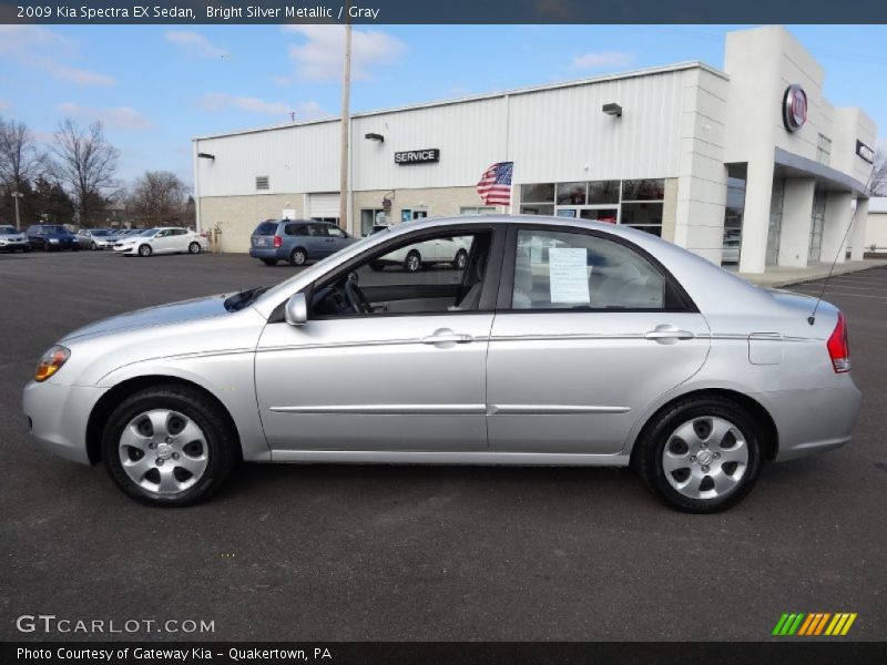  2009 Spectra EX Sedan Bright Silver Metallic
