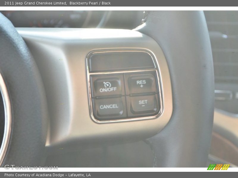 Blackberry Pearl / Black 2011 Jeep Grand Cherokee Limited