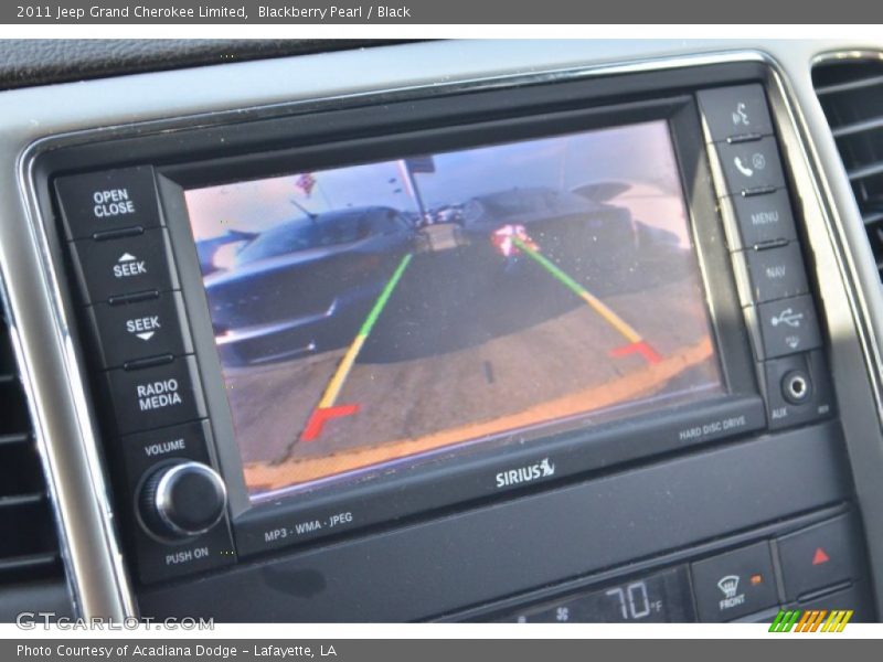 Blackberry Pearl / Black 2011 Jeep Grand Cherokee Limited
