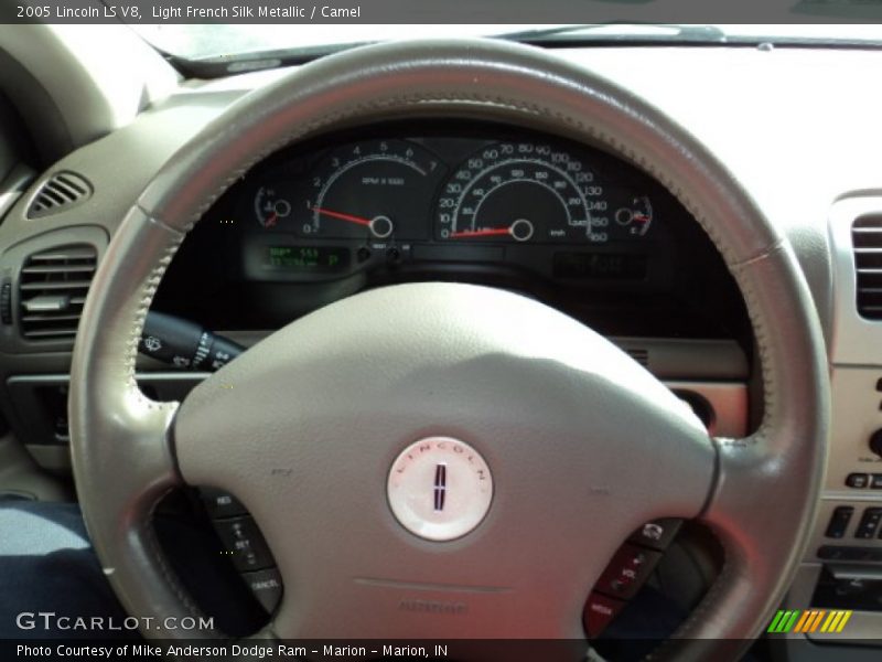 Light French Silk Metallic / Camel 2005 Lincoln LS V8