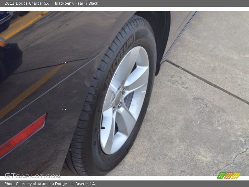 Blackberry Pearl / Black 2012 Dodge Charger SXT
