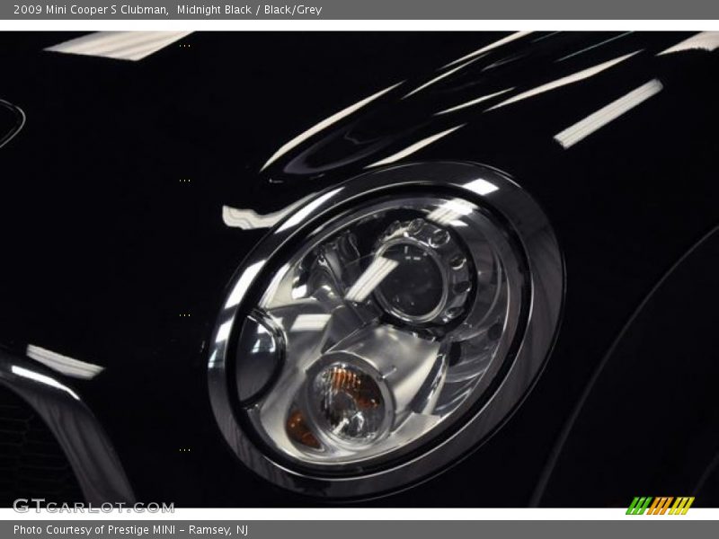 Midnight Black / Black/Grey 2009 Mini Cooper S Clubman