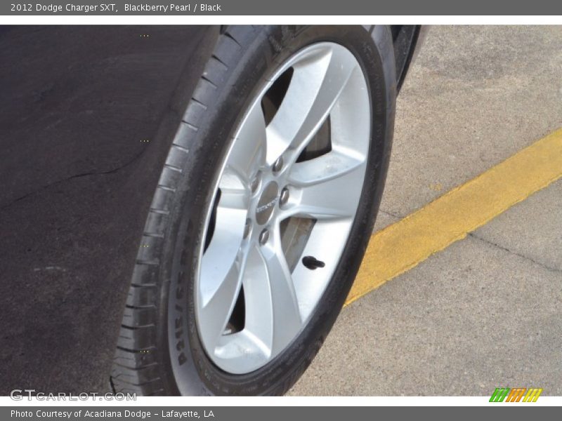 Blackberry Pearl / Black 2012 Dodge Charger SXT