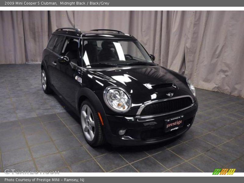 Midnight Black / Black/Grey 2009 Mini Cooper S Clubman