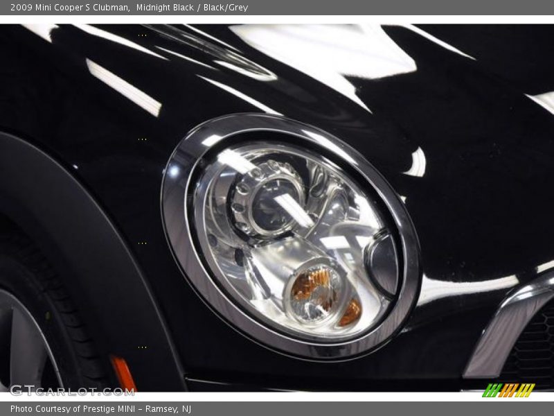 Midnight Black / Black/Grey 2009 Mini Cooper S Clubman