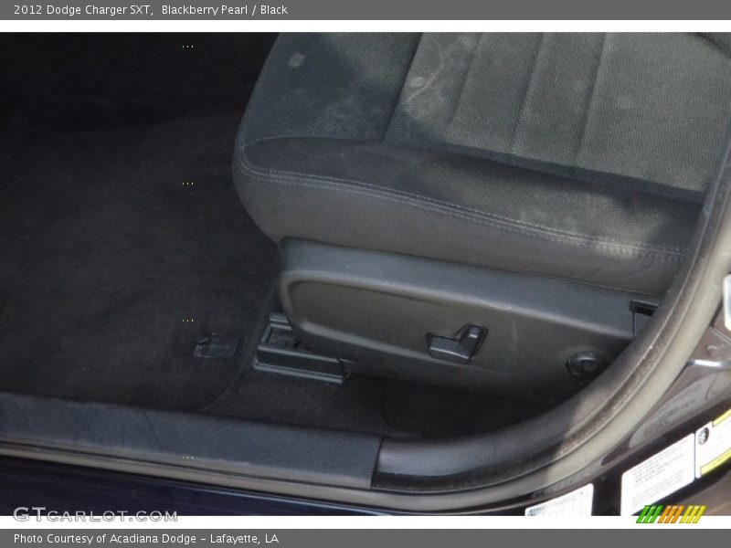 Blackberry Pearl / Black 2012 Dodge Charger SXT